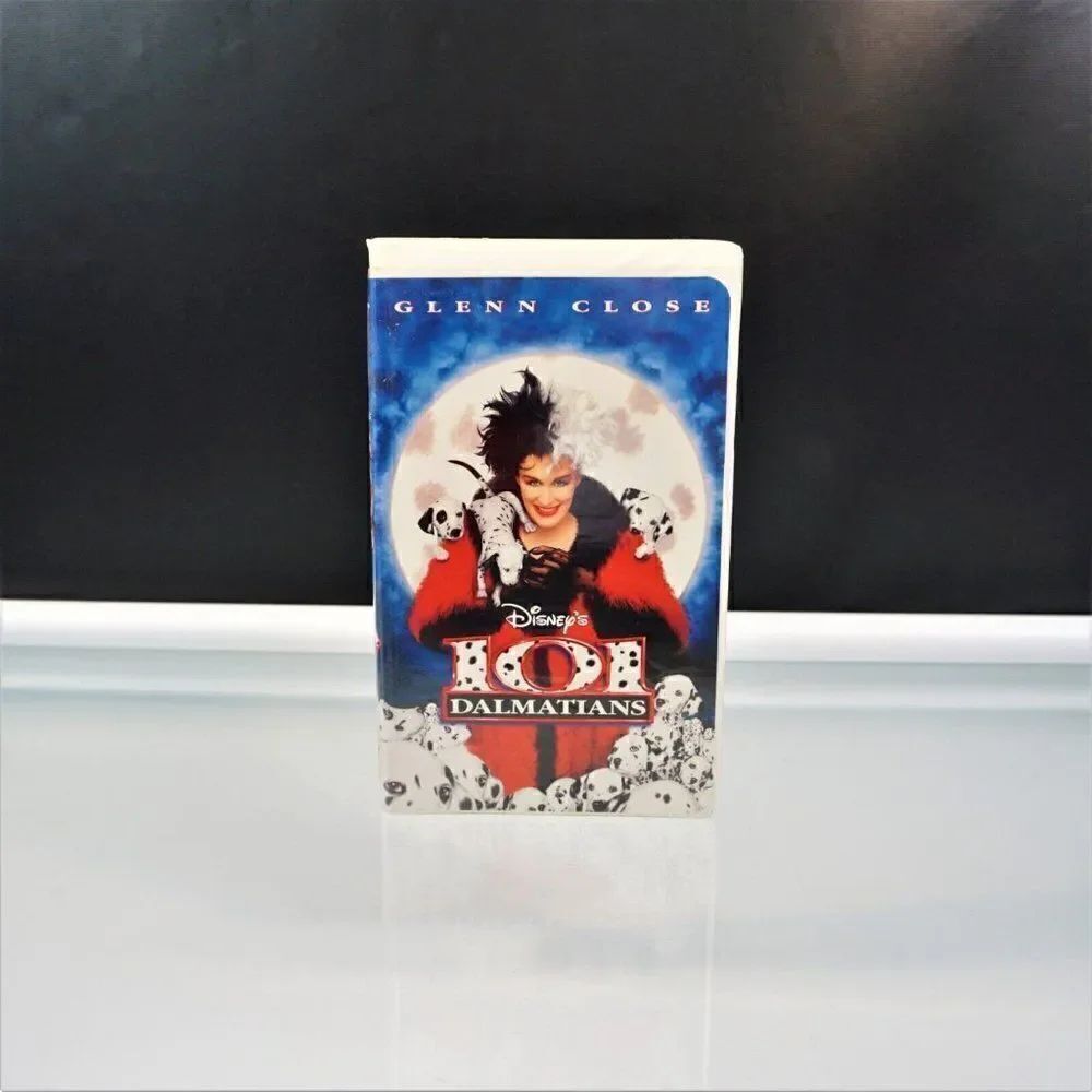 101 Dalmatians VHS 1997 Clam Shell Walt Disney Movie Glenn Close Jeff Daniels